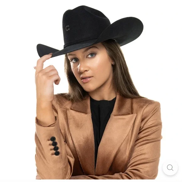 Charlie 1 Horse by Resistol 6X CASH WESTERN HAT Black New in Box Never Wore - Picture 2 of 7